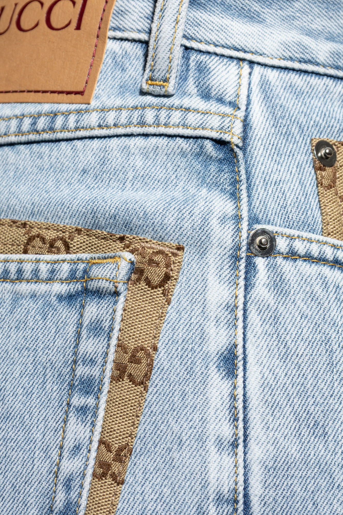 Gucci Jeans with logo | Men's | Vitkac